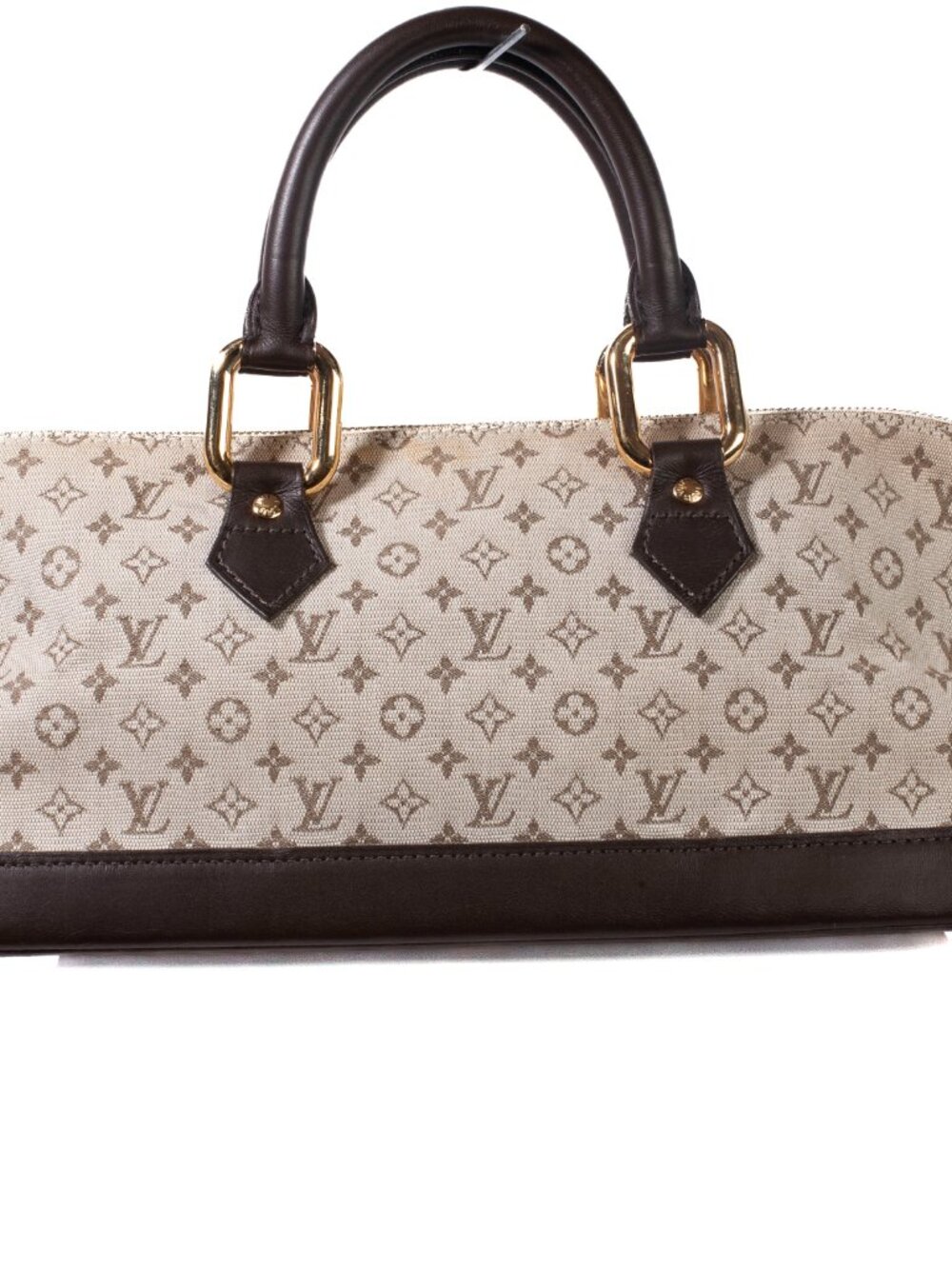 Authentic Louis Vuitton Mini Monogram Alma Long Kaki - Picture 3 of 14